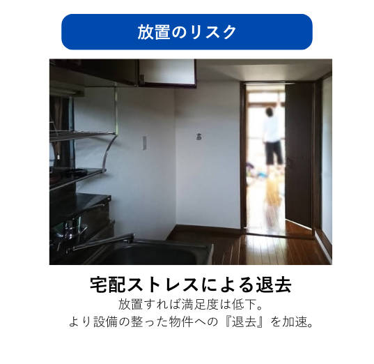 宅配ボックスがないと入居者に選ばれない